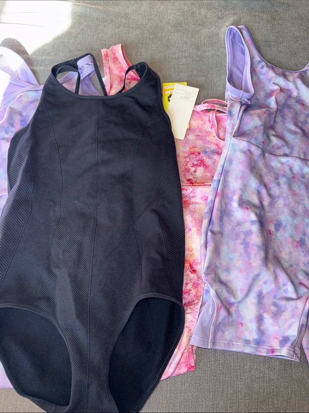 Girls Gymnastics Leotard/Biketard Lot